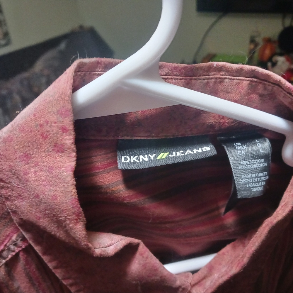 DKNY Dress Shirt Large